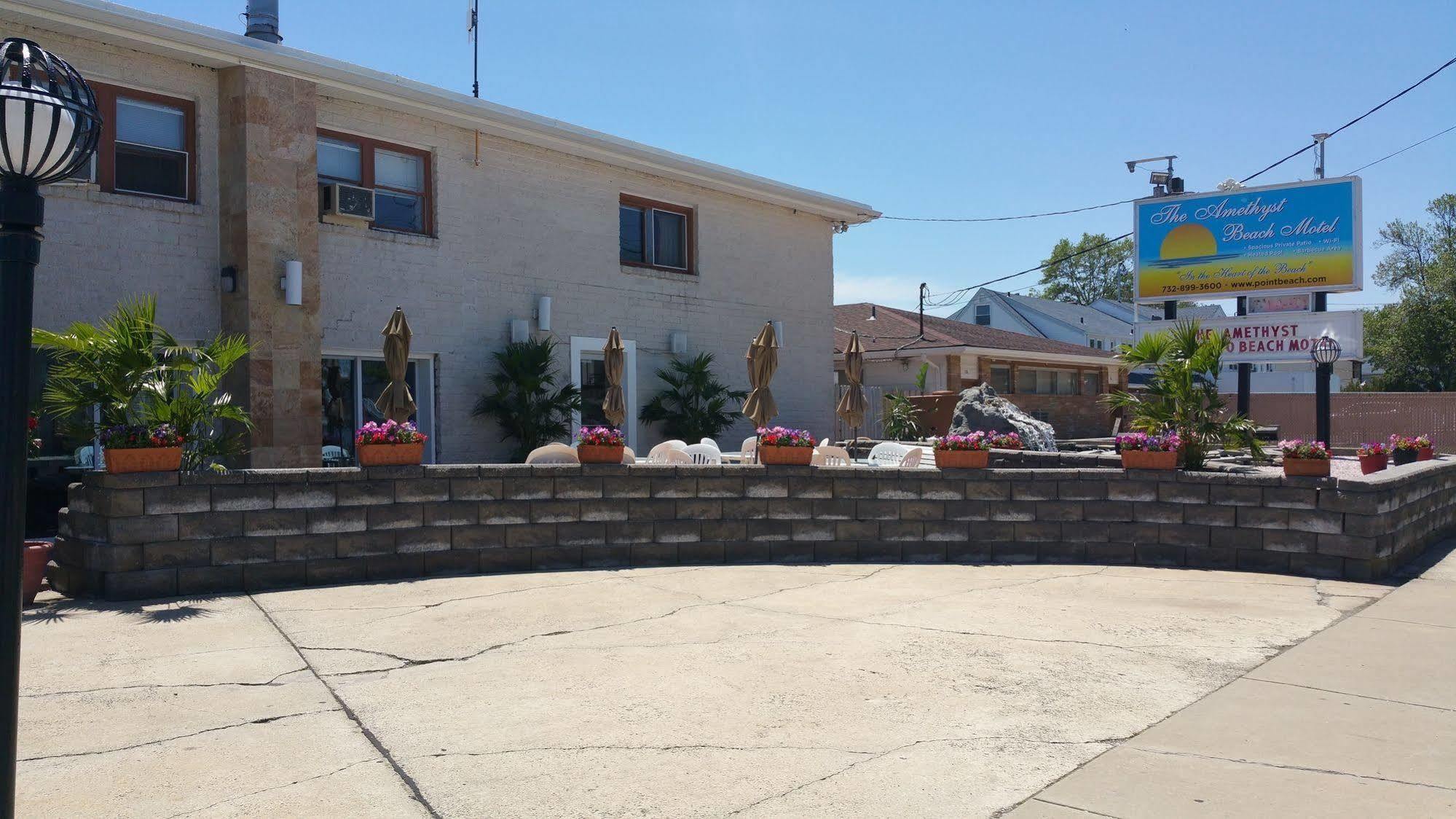 The Amethyst Beach Motel Point Pleasant Beach Exterior photo