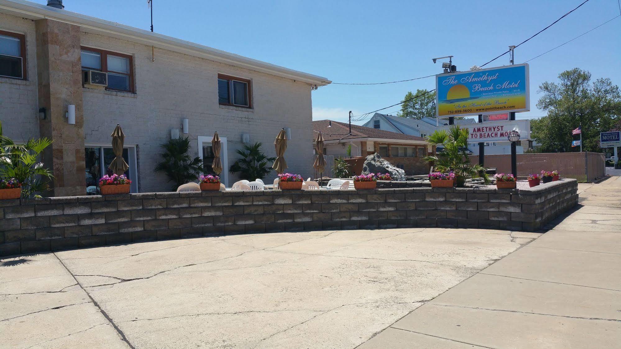The Amethyst Beach Motel Point Pleasant Beach Exterior photo