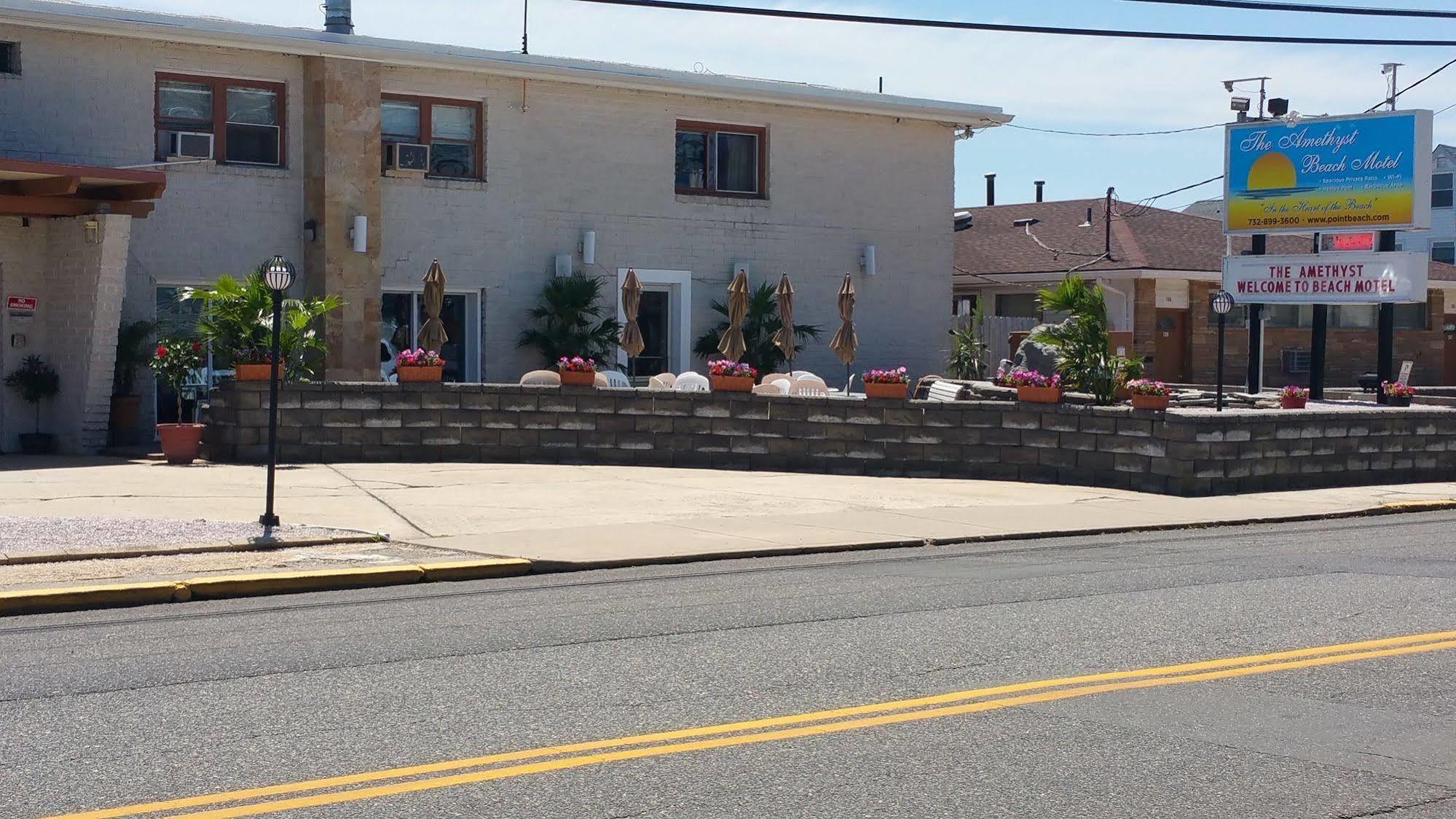 The Amethyst Beach Motel Point Pleasant Beach Exterior photo