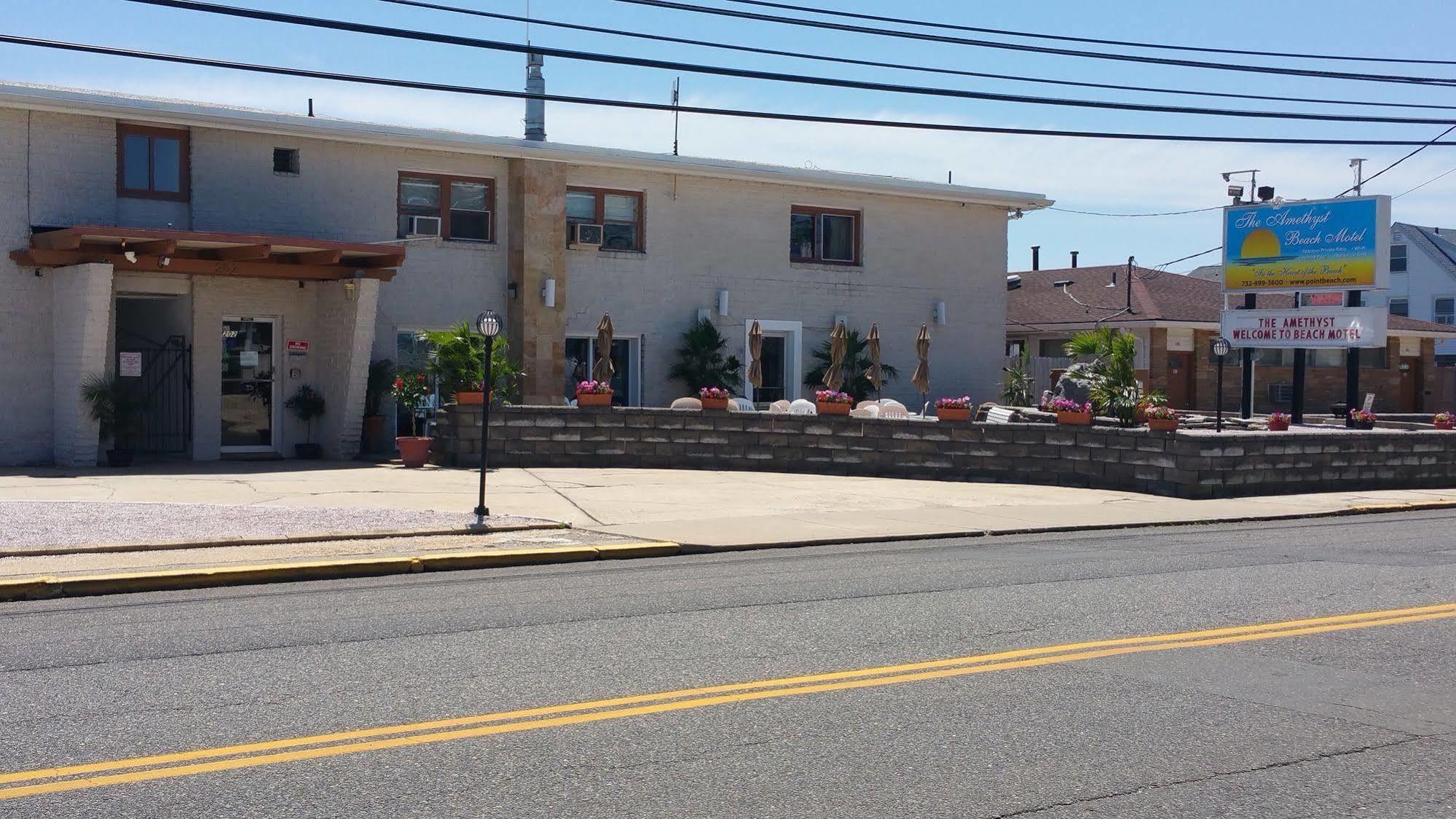 The Amethyst Beach Motel Point Pleasant Beach Exterior photo